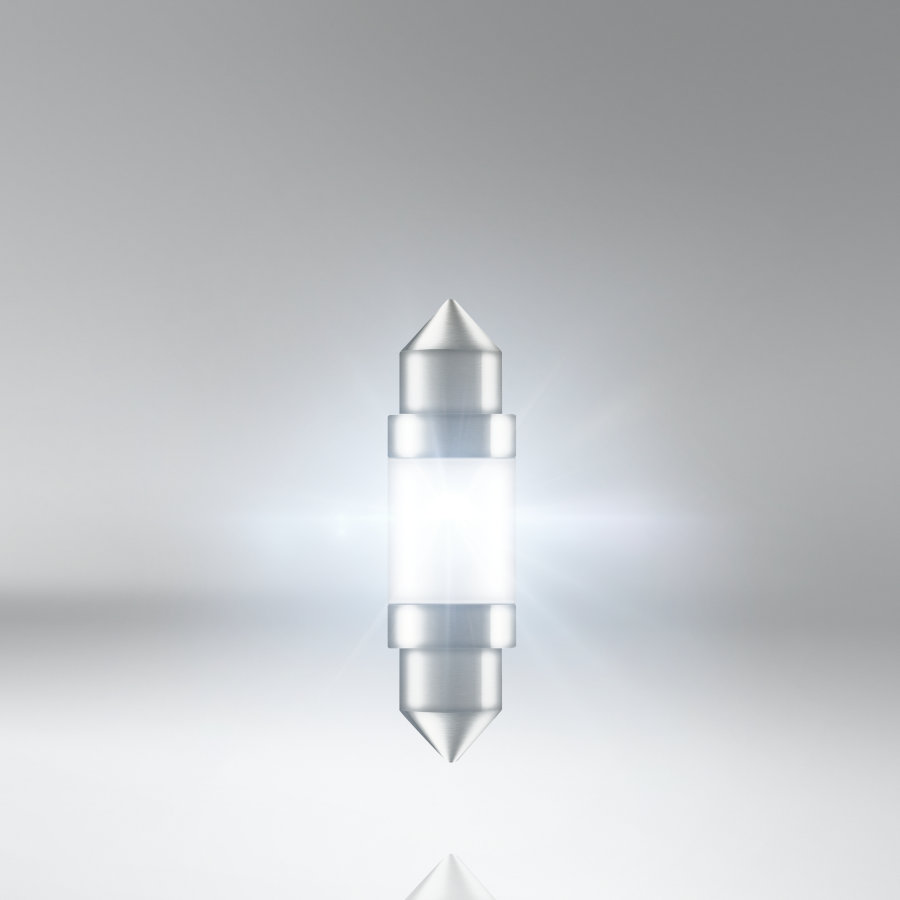 Techo 36 mm 12v Led Osram 6000K 6418