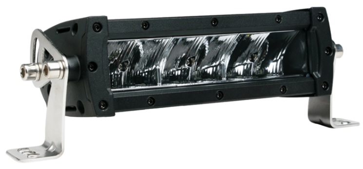 Barra Led Single Row 10&quot; 40W Cree 8 Led Spot 12v/24v 