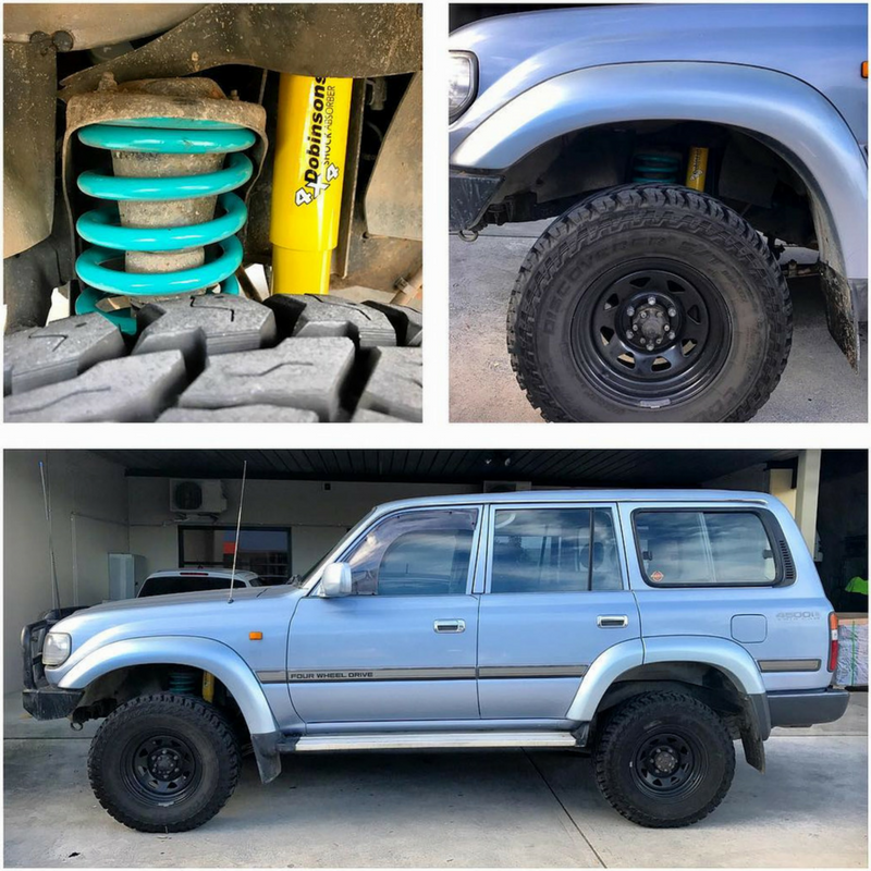 Suspension Dobinsons Toyota Burbuja LC80 Twin Tube