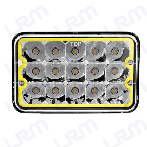 Optica Cuad Peq 15 Led DRL Blanco 4-4652-DRL