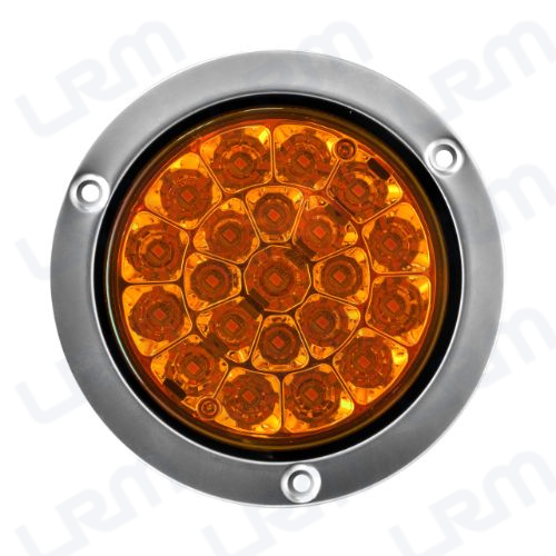 Lamp 4&quot; 21 Led Aro Inox