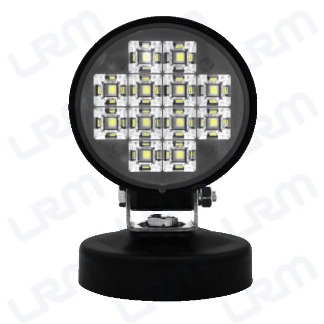 Expl 12 Led Red 3" KTC 12v/24v