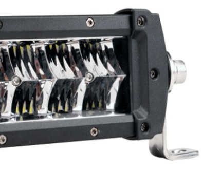 Barra led TF 2 Lineas 8&quot; 36w osram 12 Led 12v/24v 