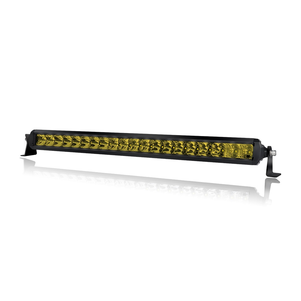 Barra led 1 Linea sin Tornillos Ambar