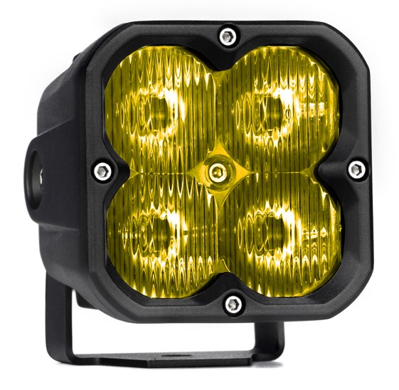 Expl Led Cubo LRM 3&quot; 20W Kit x 2 (Driving / Yellow)