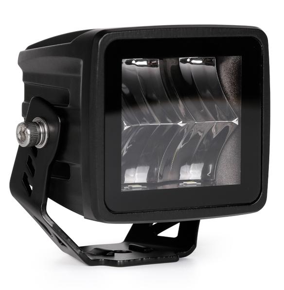 Expl Led Cubo 3&quot; 40W LRM x Und (Driving / Yellow) 3028-40W-DRIVING-Amber
