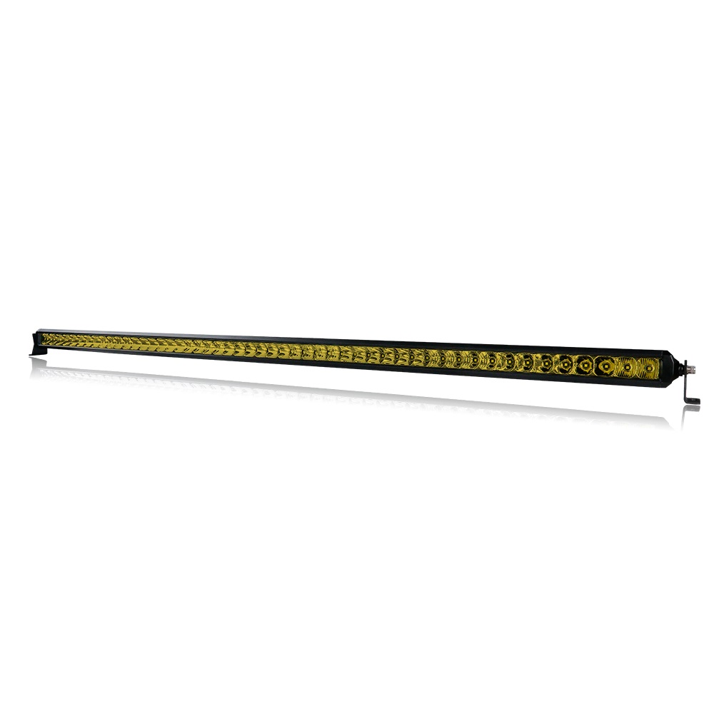 Barra led 1 Linea sin Tornillos Ambar