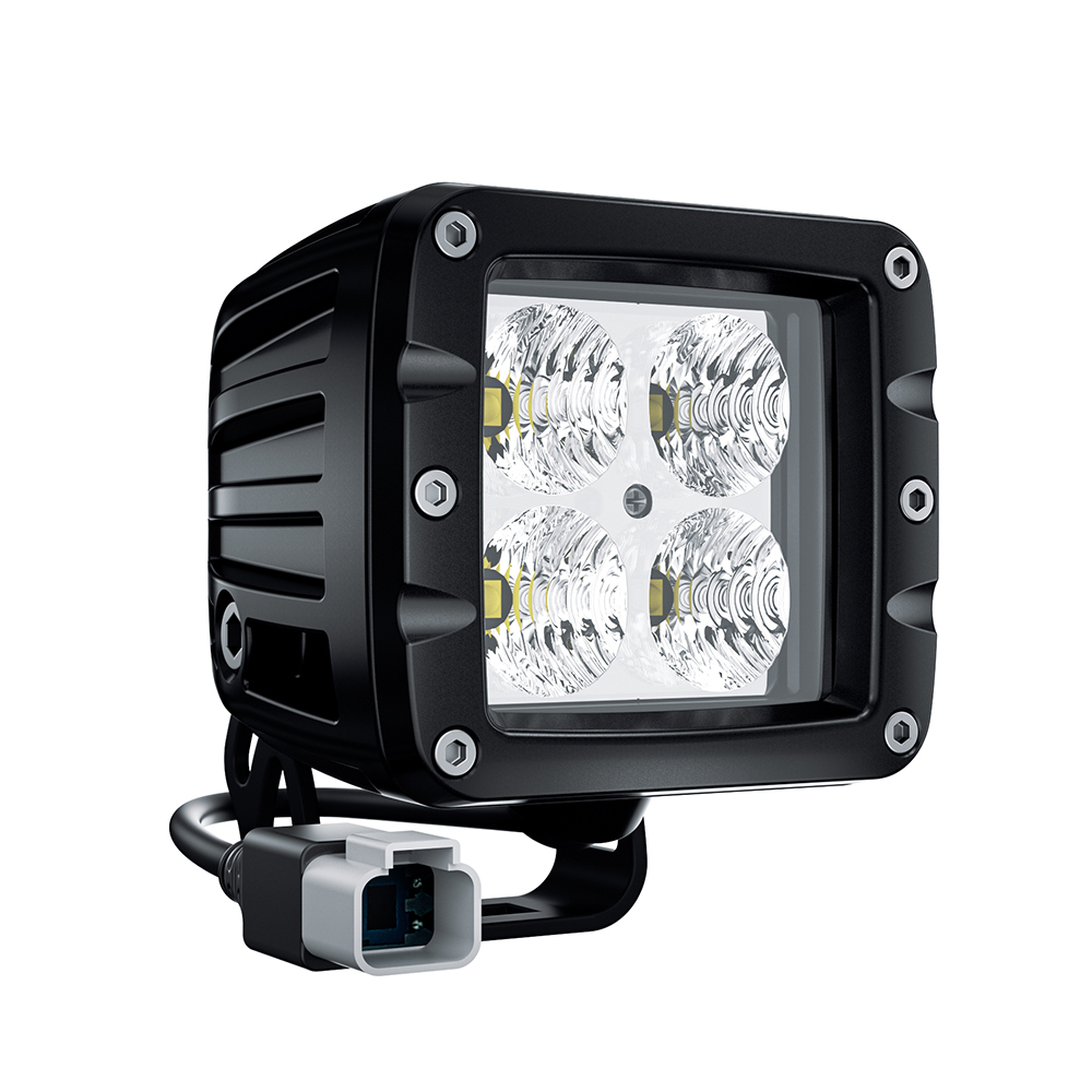 Expl Cubo 4 Led 40 Watts LRM Amber Spot