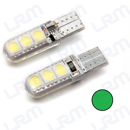T10 6 Led Silicona Canbus